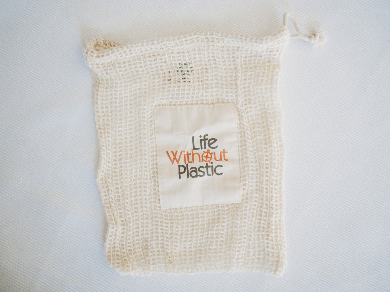 Organic Cotton Mesh SMALL Produce Bags - Bundle of 4