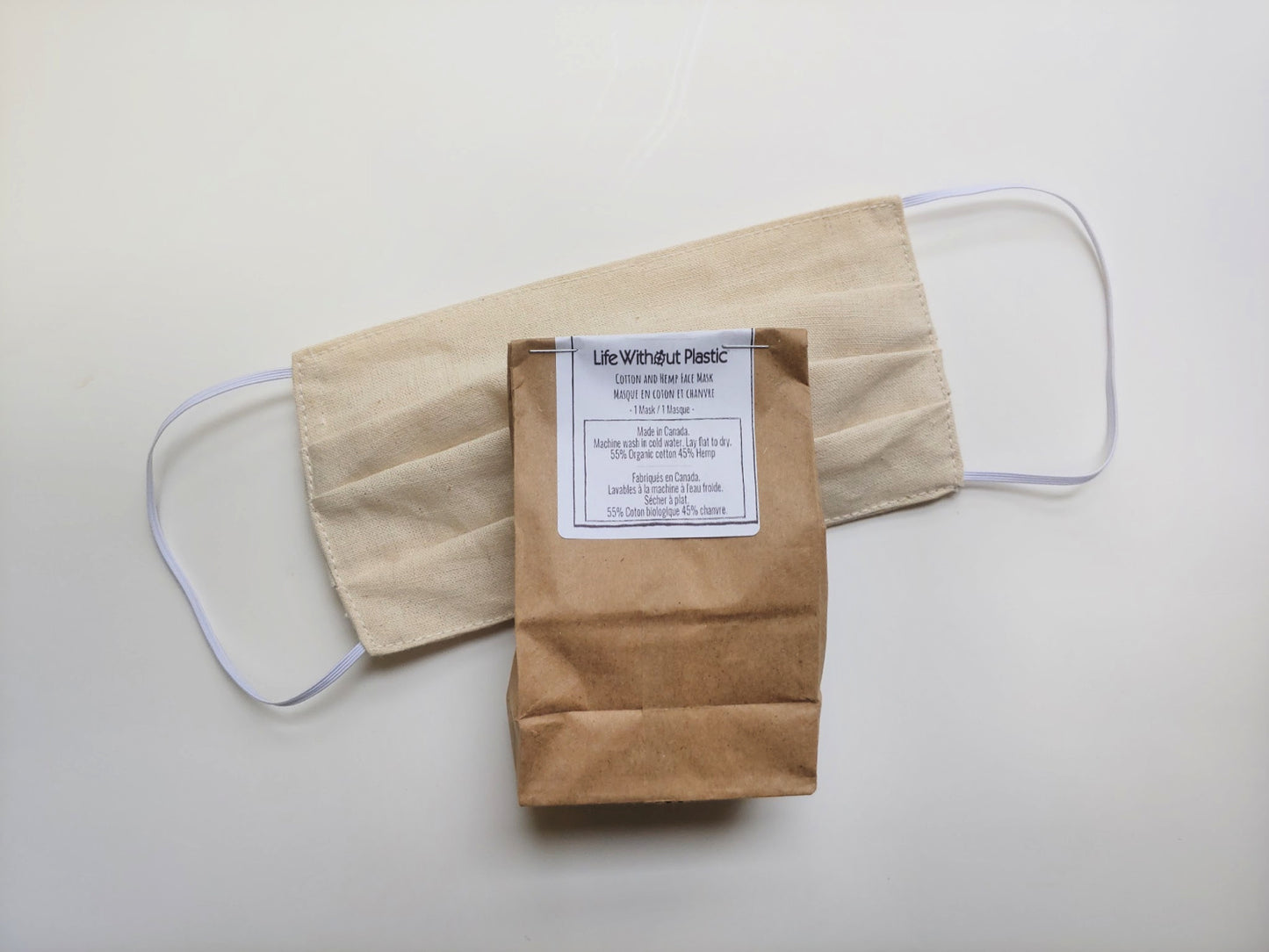Cotton and Linen Face Mask