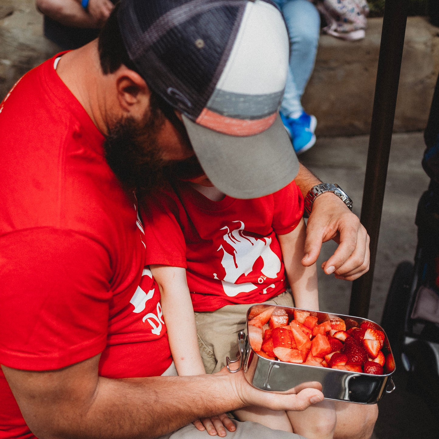 Stainless Steel Rectangular Food Storage Container with Seal - 1600 ml / 54 oz