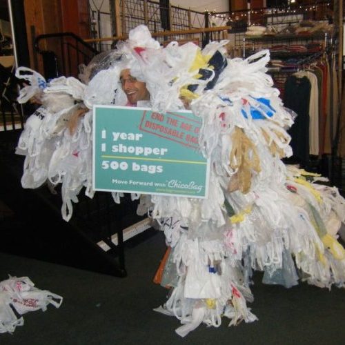 pile of plastic bags