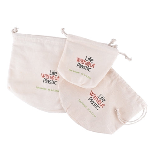 Organic Cotton Flat-Bottom MEDIUM Bulk Bag